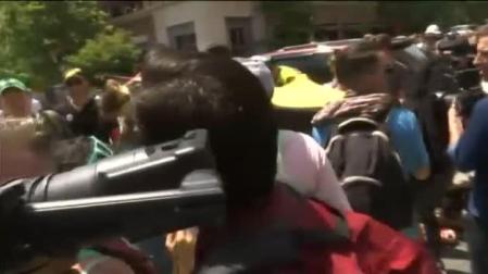 Un coche arrolla a un grupo de personas en Virginia tras una marcha supremacista