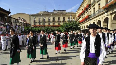 Imágenes del día de San Sebastián de las fiestas de Tafalla