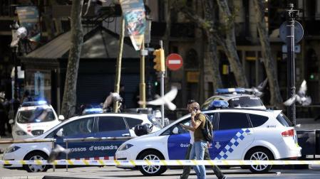 atropello masivo por una furgoneta en las Ramblas de Barcelona