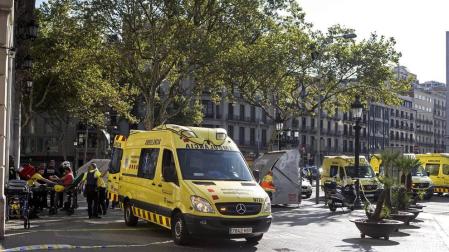 atropello masivo por una furgoneta en las Ramblas de Barcelona