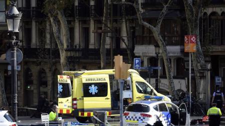 atropello masivo por una furgoneta en las Ramblas de Barcelona