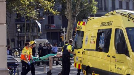 atropello masivo por una furgoneta en las Ramblas de Barcelona