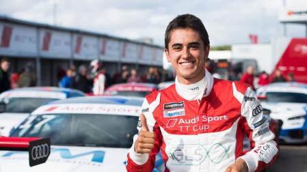 Mikel Azcona, segundo en Zandvoort