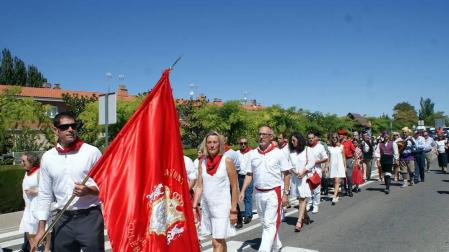 Imágenes de la procesión de las fiestas de Tulebras.