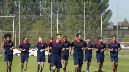Osasuna entrenará este jueves en Tajonar a puerta cerrada