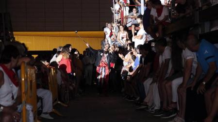 El paloteado de fiestas de San Bartolmé en Ribaforada