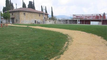 Aparecen unas pinturas del XVI en la ermita de Otadia de Alsasua
