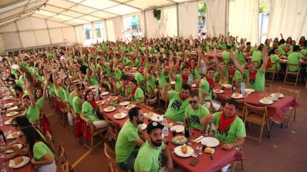 Imágenes del Día de las peñas de las fiestas de Ablitas