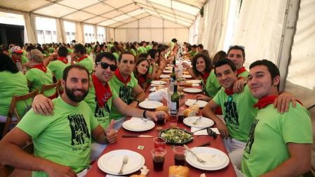 Imágenes del Día de las peñas de las fiestas de Ablitas