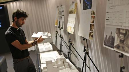 El colegio de arquitectos expone los 14 mejores proyectos de fin de carrera