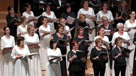 Concierto del Orfeón en el Día de Navarra en Baluarte