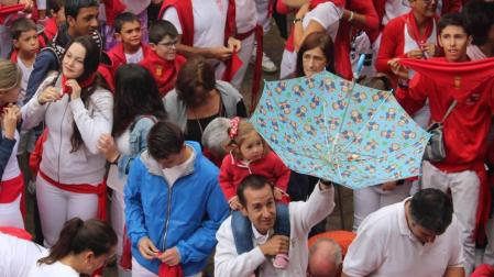 Imágenes del primer días de fiestas de Viana.