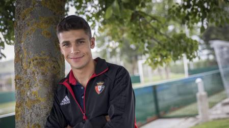 Mateo: “Jugar en Osasuna te hace ser más luchador que en otros clubes”