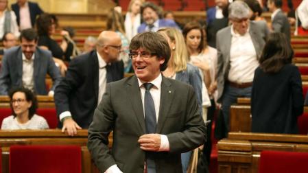 El presidente de la Generalitat Carles Puigdemont.