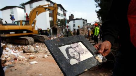 Galería de fotos del terremoto de 7,1 en la Ciudad de México
