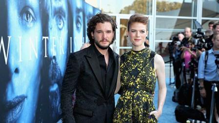 Kit Harington y Rose Leslie.