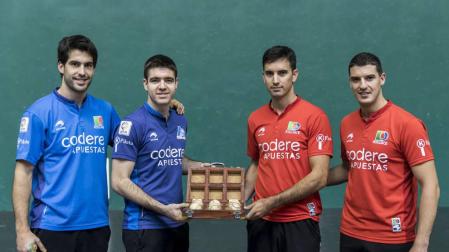 Urrutikoetxea-Untoria e Irribarria-Larunbe inician el asalto del Masters Codere