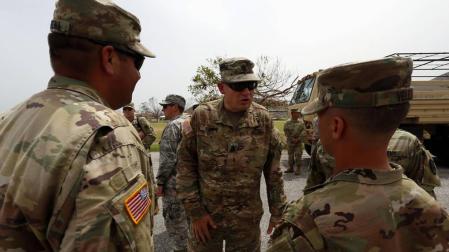 El Ejército de EE UU refuerza su presencia en Puerto Rico para la reconstrucción