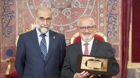El pediatra pamplonés Jesús Elso Tartas, galardonado con el premio Sánchez Nicolay