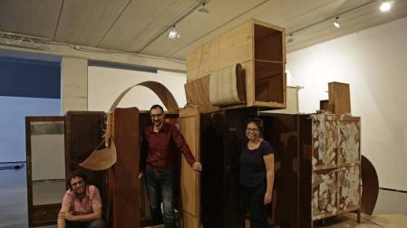 Un armario cargado de memoria en el Centro Huarte