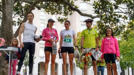 Amatriain y Gil ganan bajo la lluvia el IV Cross de la Rotxapea