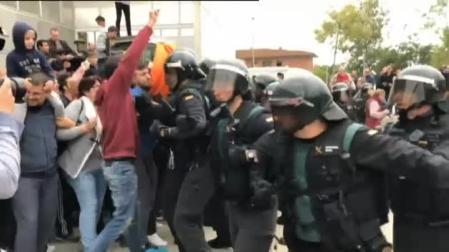 Incidentes en algunos colegios de Cataluña
