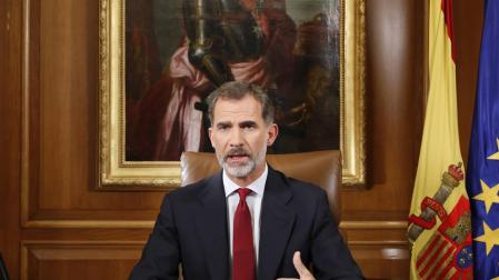 Discurso íntegro del Rey Felipe VI sobre la situación en Cataluña