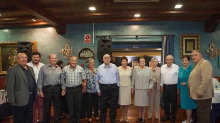 El Club de Jubilados de Aoiz celebra el día de San Miguel