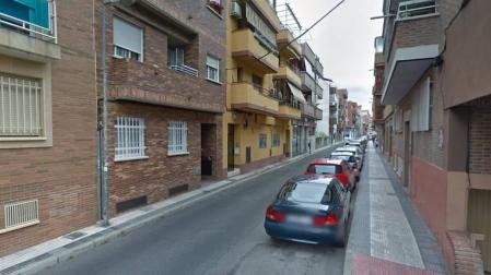 Calle San Roque, en Majadahonda, donde sucedió la puñalada.