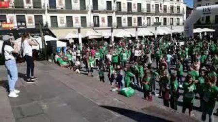 Exhibición de Hip Hop en la Carrera contra el Cáncer de Tudela