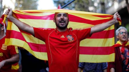 El lema de la manifestación convocada por Societat Civil Catalana es "¡Basta! Recuperemos la sensatez"