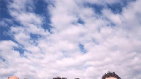 Karen Matheson, con los integrantes del grupo Capercaillie.