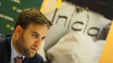 Gonzalo Soto Escudero, responsable del programa para emprendedores de Caja Rural de Navarra Línea Inicia.