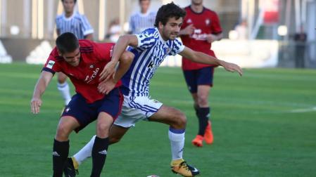 La Real Sociedad gana en el duelo de canteras a Osasuna Promesas