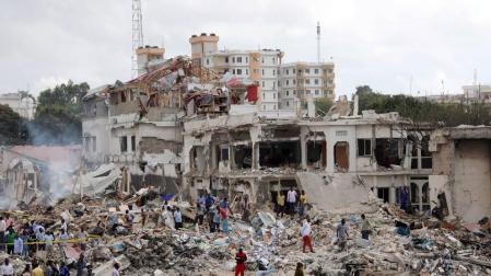 Atentado en Somalia.