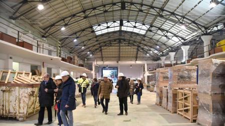 La obra del proyecto Geltoki, en el antiguo Autobuses, terminará en mayo