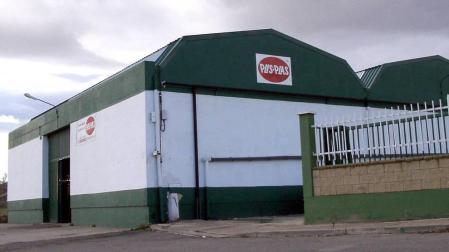 Arde una tostadora de pipas en la empresa Plis Plas de Andosilla