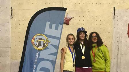 Plata nacional para la escaladora Muriel Ruiz de Larramendi