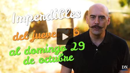 Agenda cultural de Navarra en vídeo hasta el domingo 29 de octubre