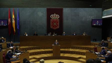 La oposición critica el discurso de Barkos y dice que "está derrotada"