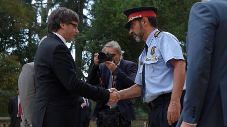 Puigdemont preside la Junta de Seguridad para el operativo policial ante el 1-O