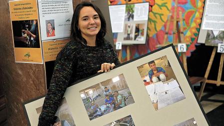 Miryam Ayerra Ancín muestra sus retratos de historias silenciadas