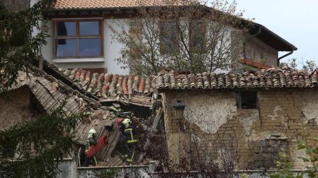 La Guardia Civil concluye que la explosión de Arazuri fue accidental