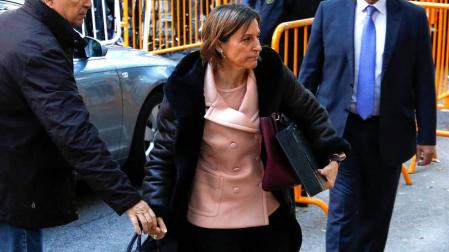 Forcadell acata el 155 ante el Supremo y matiza que la DUI fue "simbólica"