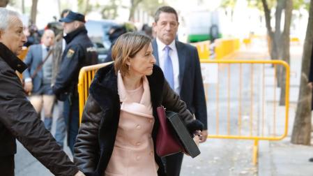 El juez impone una fianza de 150.000 euros a Forcadell para eludir la cárcel