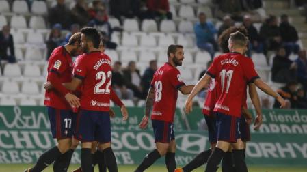 Osasuna vuelve a ganar en Córdoba y suma 12 partidos imbatido