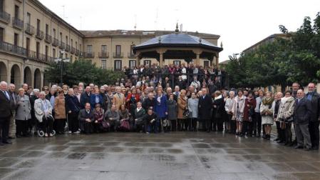 Jubilados de Tafalla celebran el día del socio de la Asociación San Sebastián