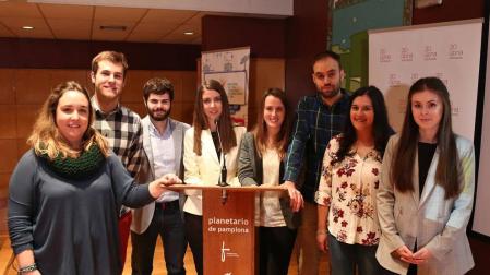 Ocho universitarios de la UPNA presentan sus trabajos 'En tres minutos'