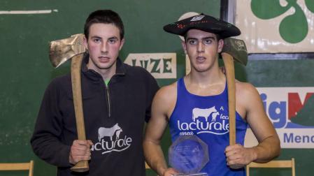 Los primos Iker Vicente y Rubén Saralegi reviven su duelo del año pasado