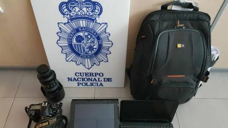 Detenidos tres hombres con material informático robado en Mutilva Baja
